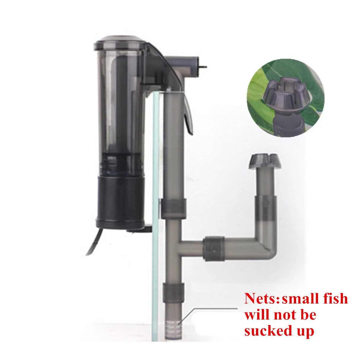 3W 220-240V внешний подвесной фильтр скребок для поверхности потока мини аквариумный фильтр для аквариума