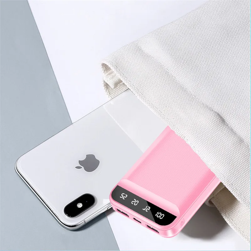 mini outdoor travel 30000mah power bank phone charging protable emergency poverbank external battery for samsung xiaomi iphone13 free global shipping