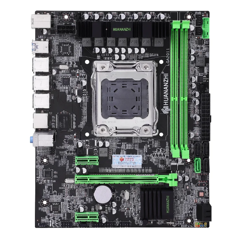 HUANANZHI M ATX X79 материнская плата комбинированные двойные M.2 Слоты Intel ЦП Xeon E5 2680 V2 10