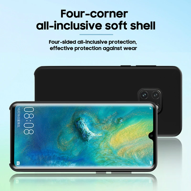 Для HUAWEI mate 20 Pro чехол Высококачественный Мягкий Силиконовый противоударный защитный чехол для HUAWEI mate 20 X чехол для телефона