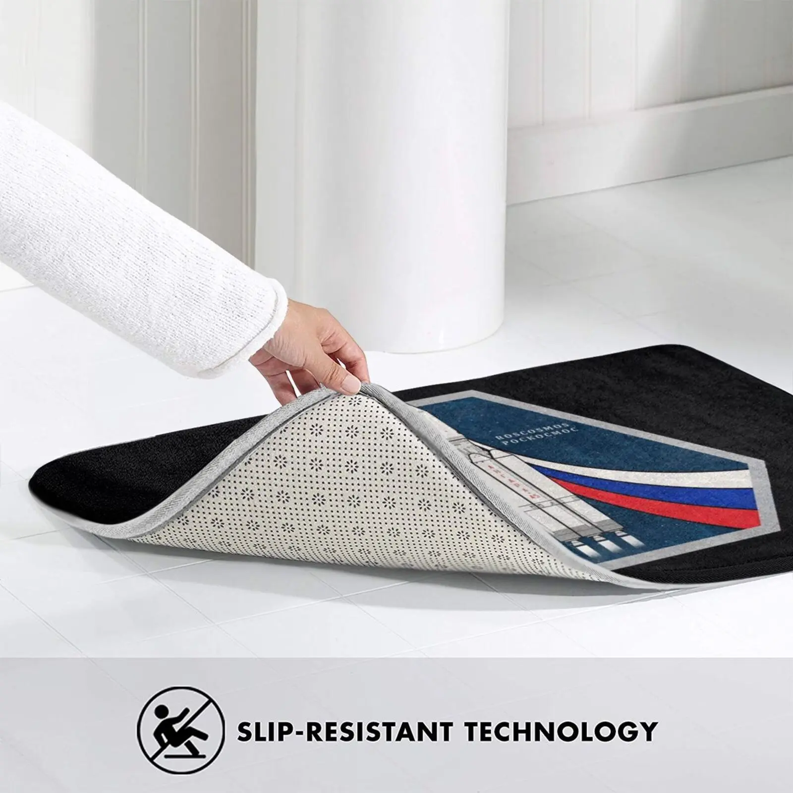 Ангара значок коврик ковер анти скольжение Спальня входная дверь Космос Винтаж