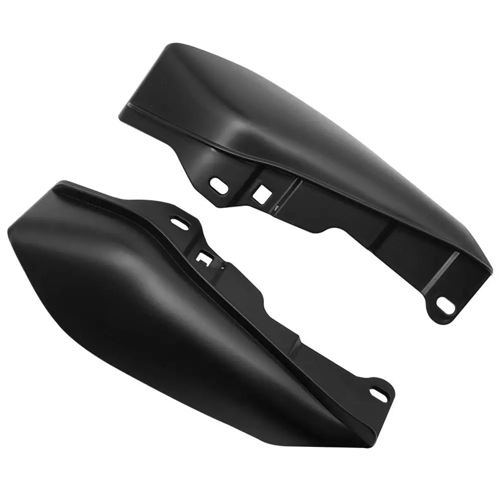 Motorcycle Matte Black Heat Shield Mid-Frame Air Deflector Trim for Harley Touring Street Glide FLHX 2009-2016 2015 2014 2013 12