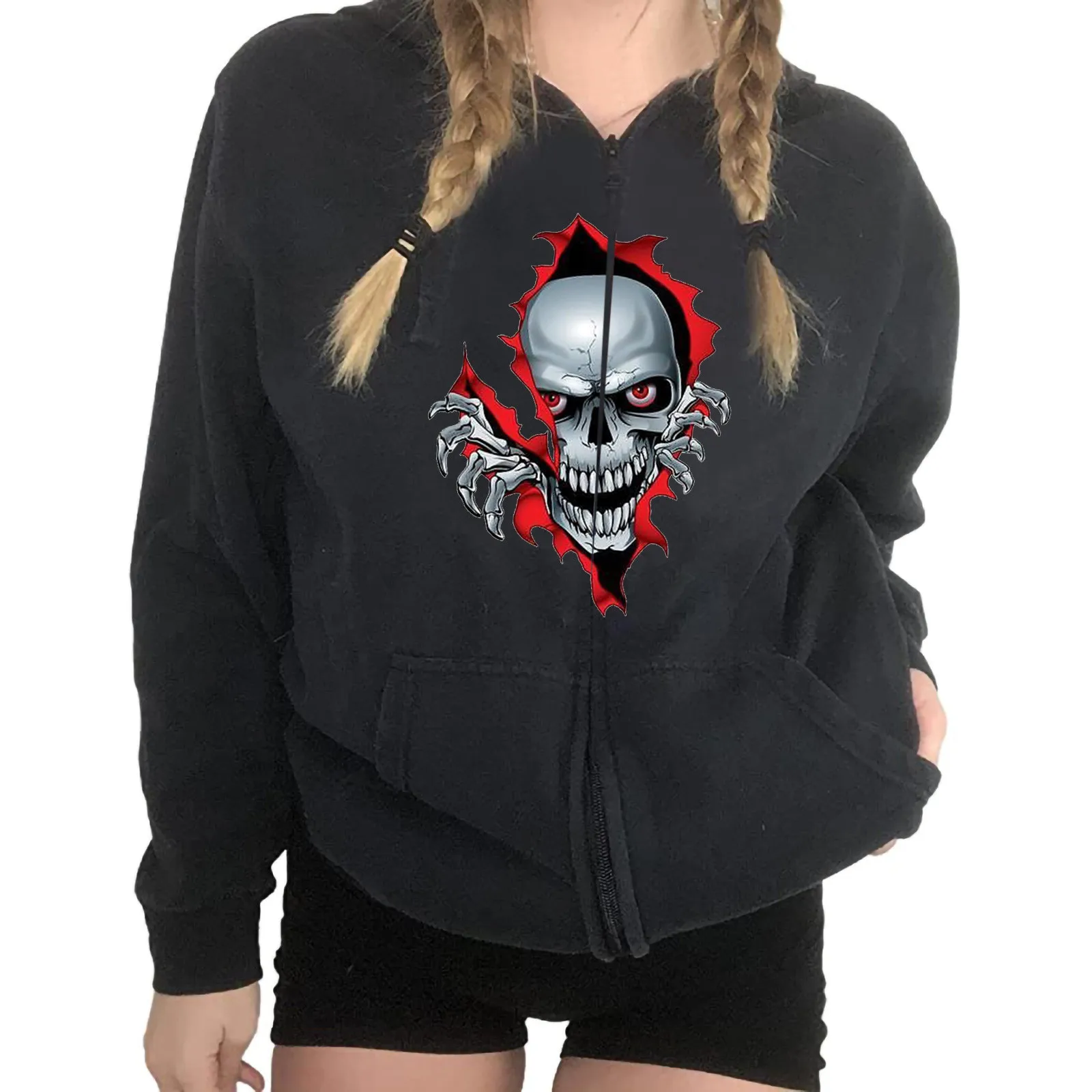 

Куртка Женская, пальто, куртки, Женская толстовка на молнии, свитшот, пальто с длинным рукавом и кулиской, винтажная уличная одежда в стиле п...