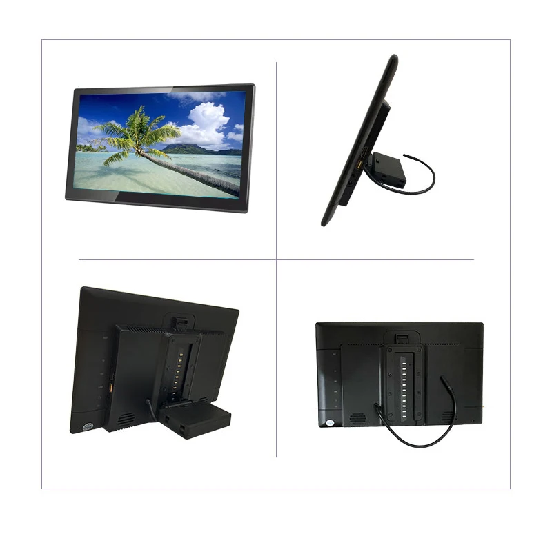 $189.85 4K Android 10 Car Headrest Monitor Touch Screen 1080P 12/13 Inch 2+16GB Automobile Rear Seat Video Player WIFI HDMI Mirror Link