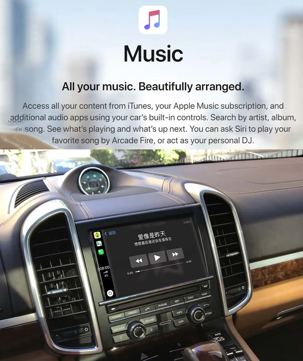 Sinairyu wifi PCM3.1 беспроводной Apple CarPlay для Porsche Cayenne Macan Cayman Panamera Boxster 911 Android/iOS зеркальное отображение/Авто