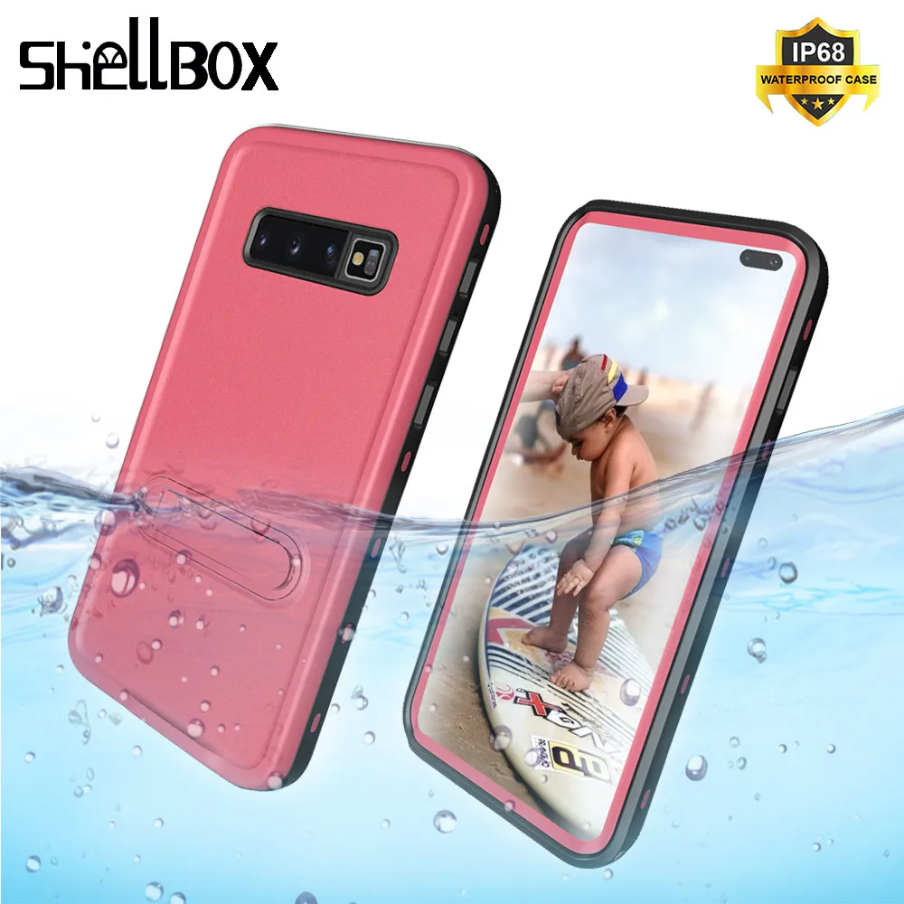 Оригинальный водонепроницаемый чехол накладка для Samsung S8 S9 Plus уличный спортивный