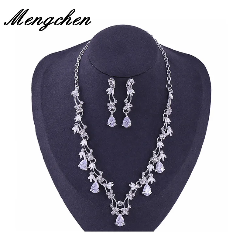 

Роскошный чехол в ретро стиле с украшением в виде кристаллов Свадебные Ювелирные наборы Свадебные Циркон серьги колье-чокер набор африканс...