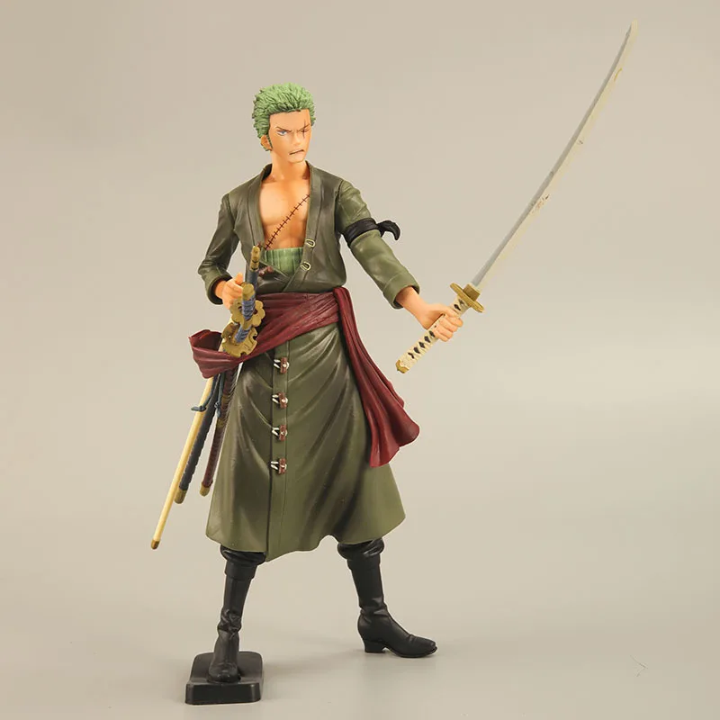 Luffy Zoro Sanji Grandis 27 см ПВХ японское аниме OP Коллекционная Фигурка модель подарок для