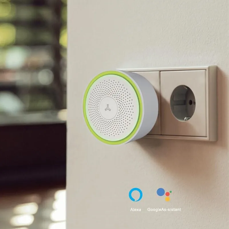 Tuya сигнализации Alexa Google сигнализация Wi Fi Беспроводной дом Охранная с приложением