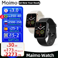 global version 70mai maimo watch blood oxygen heart rate 1 69 5atm waterproof for xiaomi smartwatch mi band women mens watches