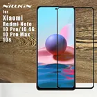 Закаленное стекло Nillkin с полным покрытием для Xiaomi Redmi Note 10 Pro CP Plus, Защитная пленка для экрана 2.5D 9H Redmi Note 10 Pro Max 10s 4G