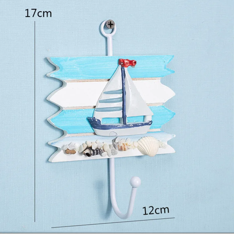 Подвесной крючком деревянный знак 1 шт. в средиземноморском стиле для кафе бар