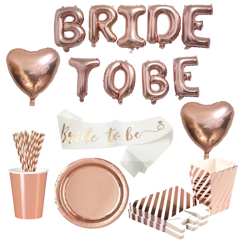 1 комплект с надписью &quotBride To Be&quot светодиодный шар пояс Бумага баннер пить