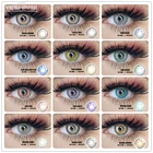 Контактные линзы природного цвета EYESHARE для глаз серии YUCCA, мягкие контактные линзы, цветные линзы для глаз, косметика для красоты глаз