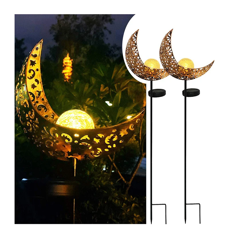 

Garden Solar Light Outdoor Metal Flame Shape Lamp Waterproof WroughtIron Lamp for Garden Lawn Patio Pathway or Courtyard HA