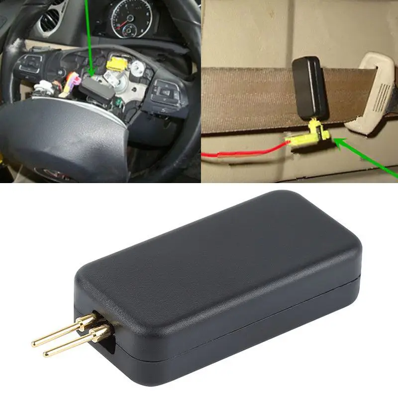 

1PC Universal Car SRS Airbag Simulator Emulator Resistor Bypass Fault Finding Diagnostic Tool Air Bag Scan Diagnostic Tool