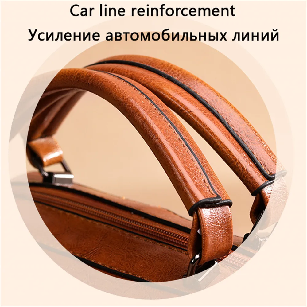 VANDERWAH сумки через плечо для женщин, сумки-мессенджеры, винтажные кожаные сумки, женские сумки от известного бренда с заклепками, маленькие сумки через плечо
