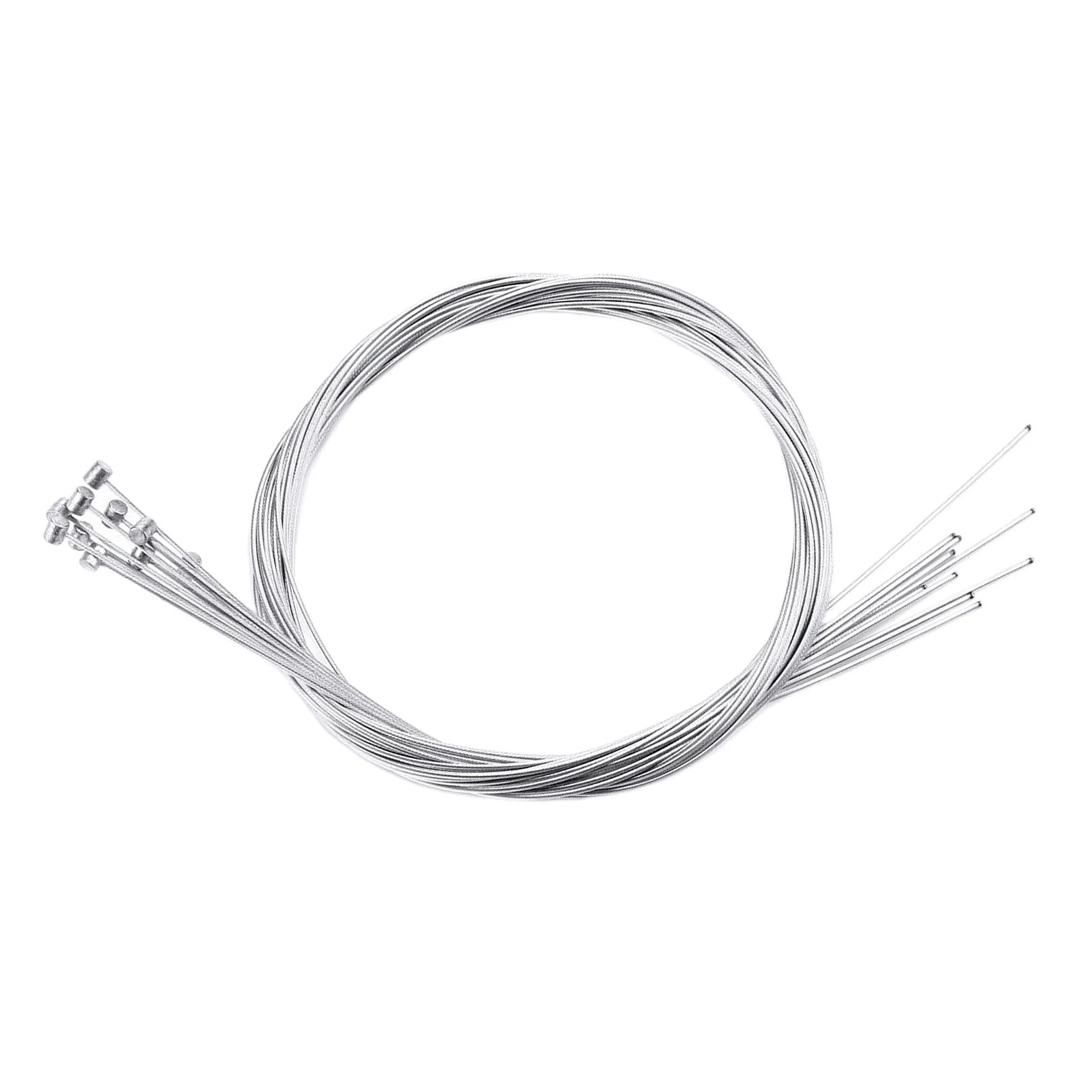 

Set of 10, Premium Bike Shift Brake Cable, Professional Bicycle Shift Wire Kit for Bicycles, 175cm (Can be Cut)