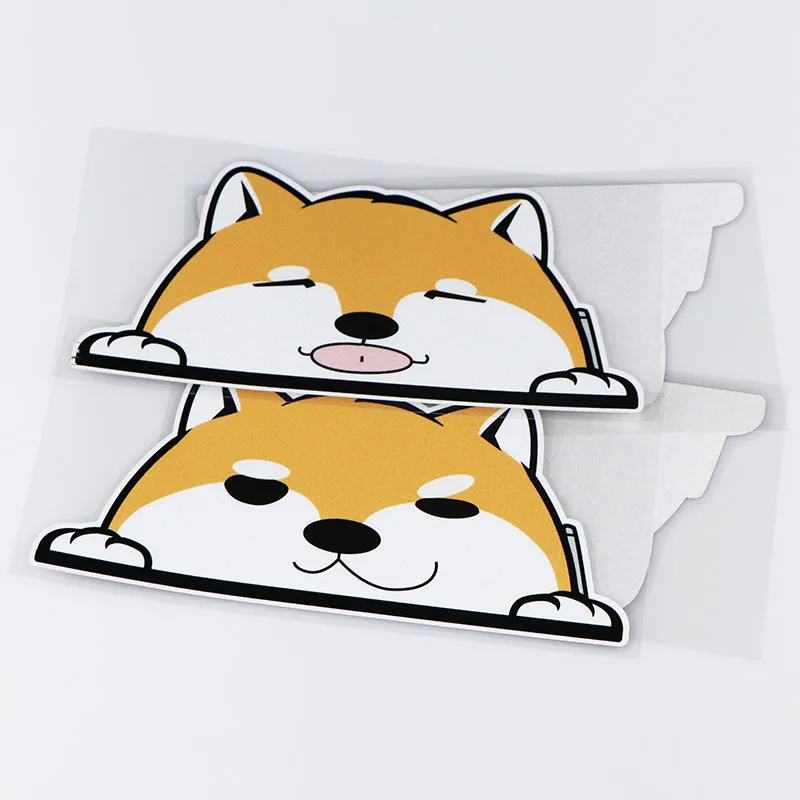 Виниловая наклейка с изображением собаки корги Шиба-ину 15 см | Автомобили и