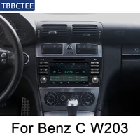 for mercedes benz c class w203 20042007 ntg multimedia player gps android auto radio dvd car navigation system radio