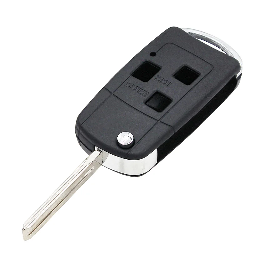 2/3 кнопки Модифицированная Складная откидная оболочка ключа дистанционного