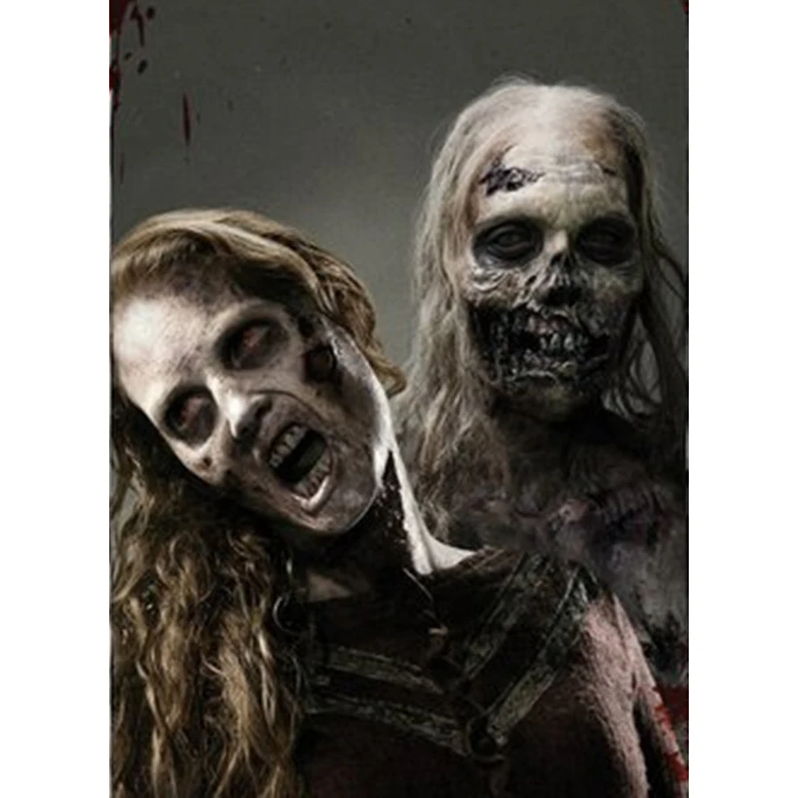 Новинка 5D полноразмерная Алмазная картина Ходячие мертвецы постер с ТВ 3D вышивка