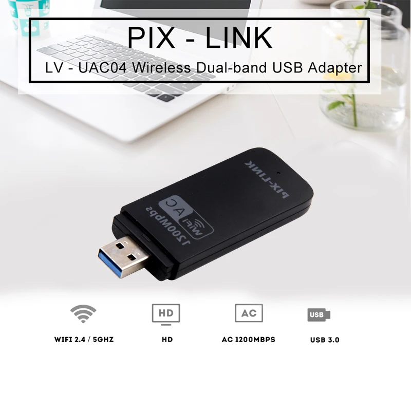 Усилитель сигнала wi fi USB 3 0 1200/5 ГГц 2 4 м|Сетевые карты| |