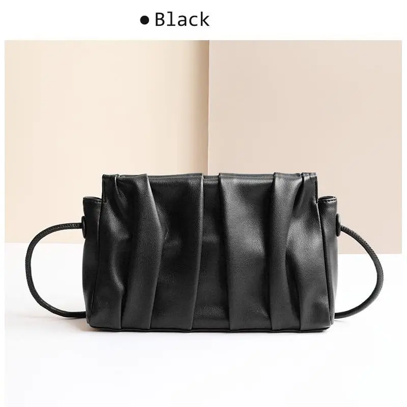 

Модные дизайнерские облачные сумки, качественная кожаная женская сумка через плечо, женская сумка с простой текстурой, сумки на плечо, женс...