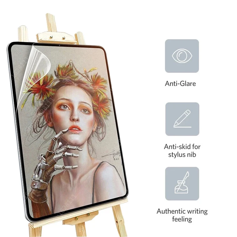 

Защитная пленка для экрана, ПЭТ, для Apple iPad Pro 12,9, 2021, 2020, 2019, 2018, 2017, матовая, Антибликовая