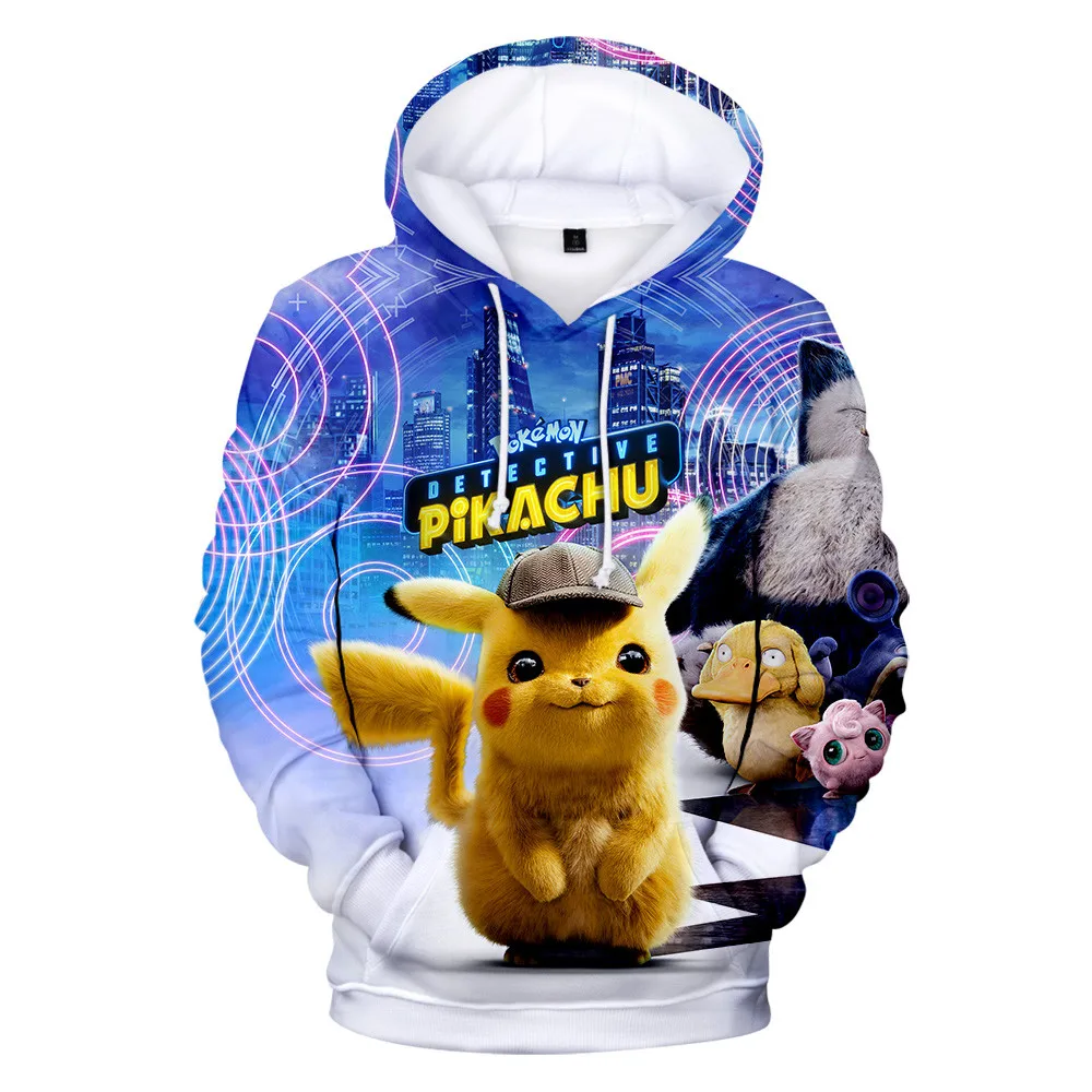 Pikachu Pokemon Go 3D Graphic Sweatshirt Hoodies Men Women Umbreon Sweatshirts Hoodie Men Pullover Boys Game Jacket Clothes
