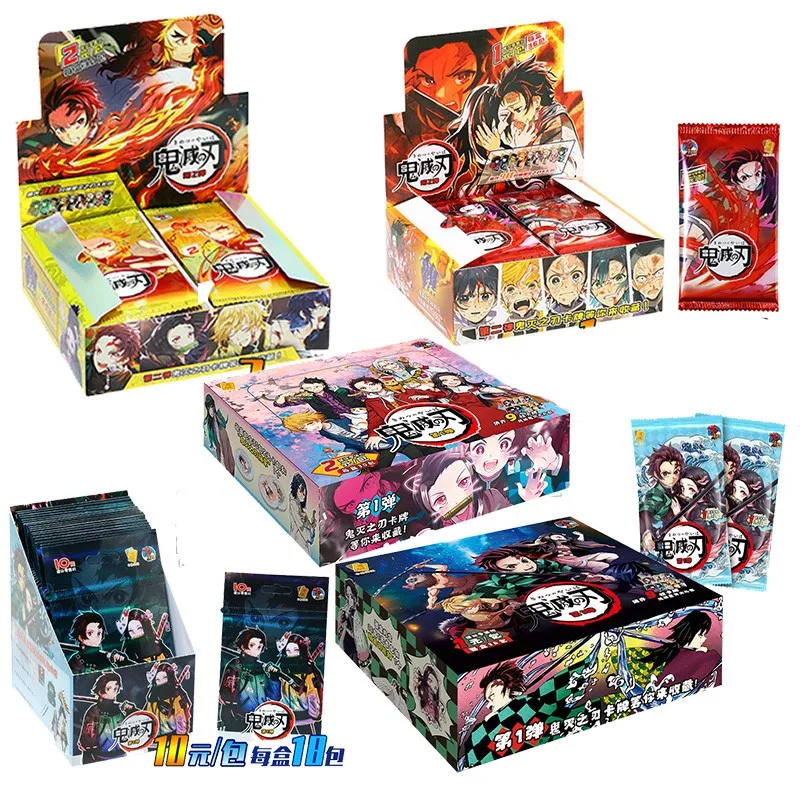 

2021 New Demon Slayer Kamado Tanjirou Nezuko Agatsuma Zenitsu UR SSR Toys Hobbies Hobby Collectible Game Collection Anime Cards
