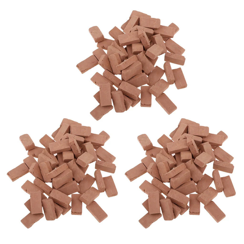 Модель красного кирпича из глины в масштабе 1/16 для песчаной брони украшение