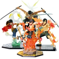 anime one piece figure ronoa zoro ghost three knife ghost cut ver sauron pvc action collection figure model gift luffy 21cm
