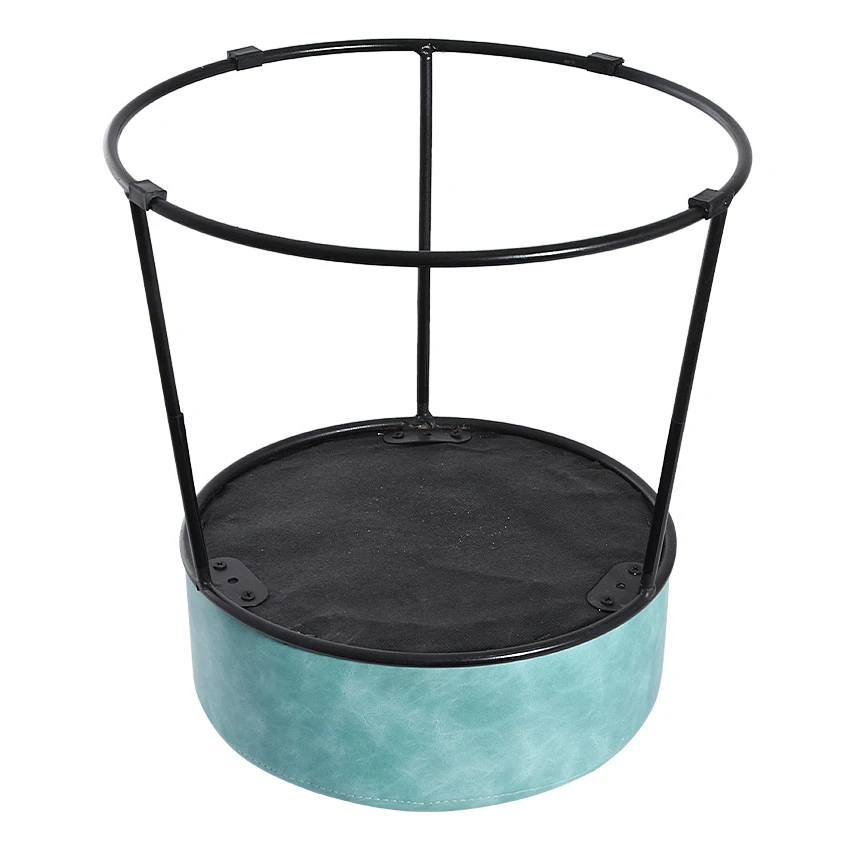 JD012 современный минималистичный круглый табурет портативный Штабелируемый