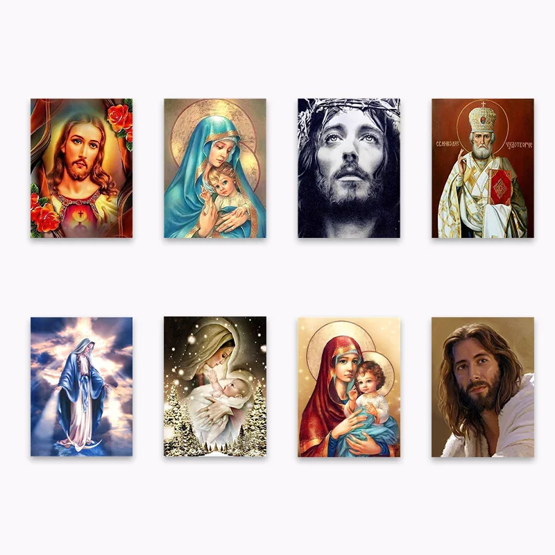 

Алмазная вышивка «сделай сам», полноразмерная религиозная икона, вышивка крестиком, мозаика, украшение для дома, подарок