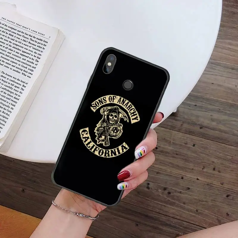 

sons of anarchy tv show luxury high quality Phone Case shell For Xiaomi Redmi note 7 8 9 t k30 max3 9 s 10 pro lite