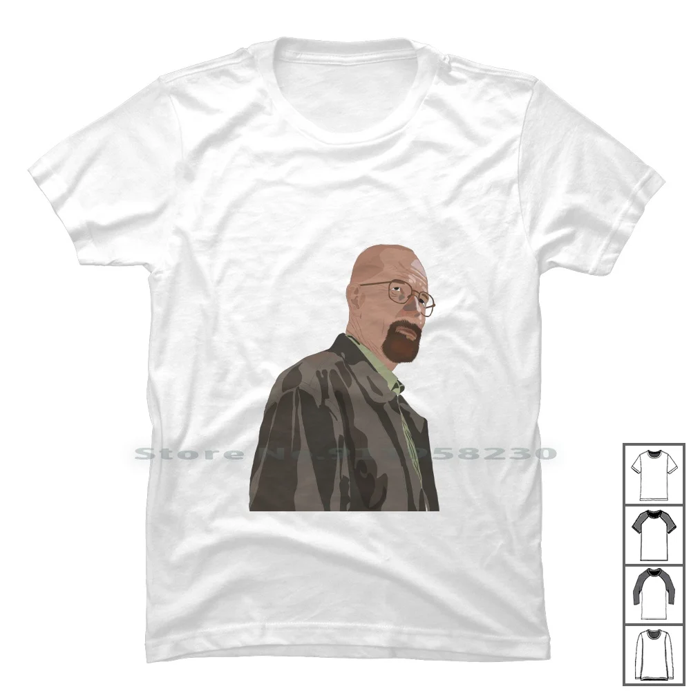 

Heisenberg T Shirt 100% Cotton Walter White Heisenberg Walter White Alter Bad