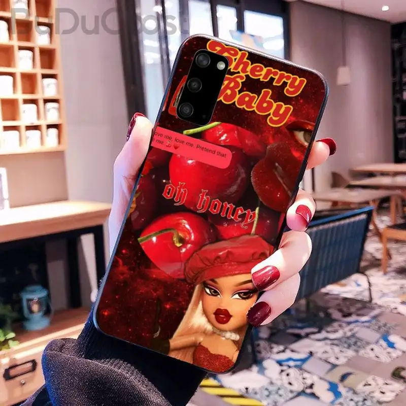 

lovely Doll Bratz Phone Case for Samsung S20 plus Ultra S6 S7 edge S8 S9 plus S10-5G lite 2020 S10E