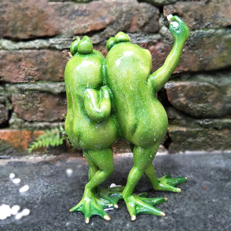 3D креативные статуи лягушки для селфи энтузиастов земноводных коллекторов