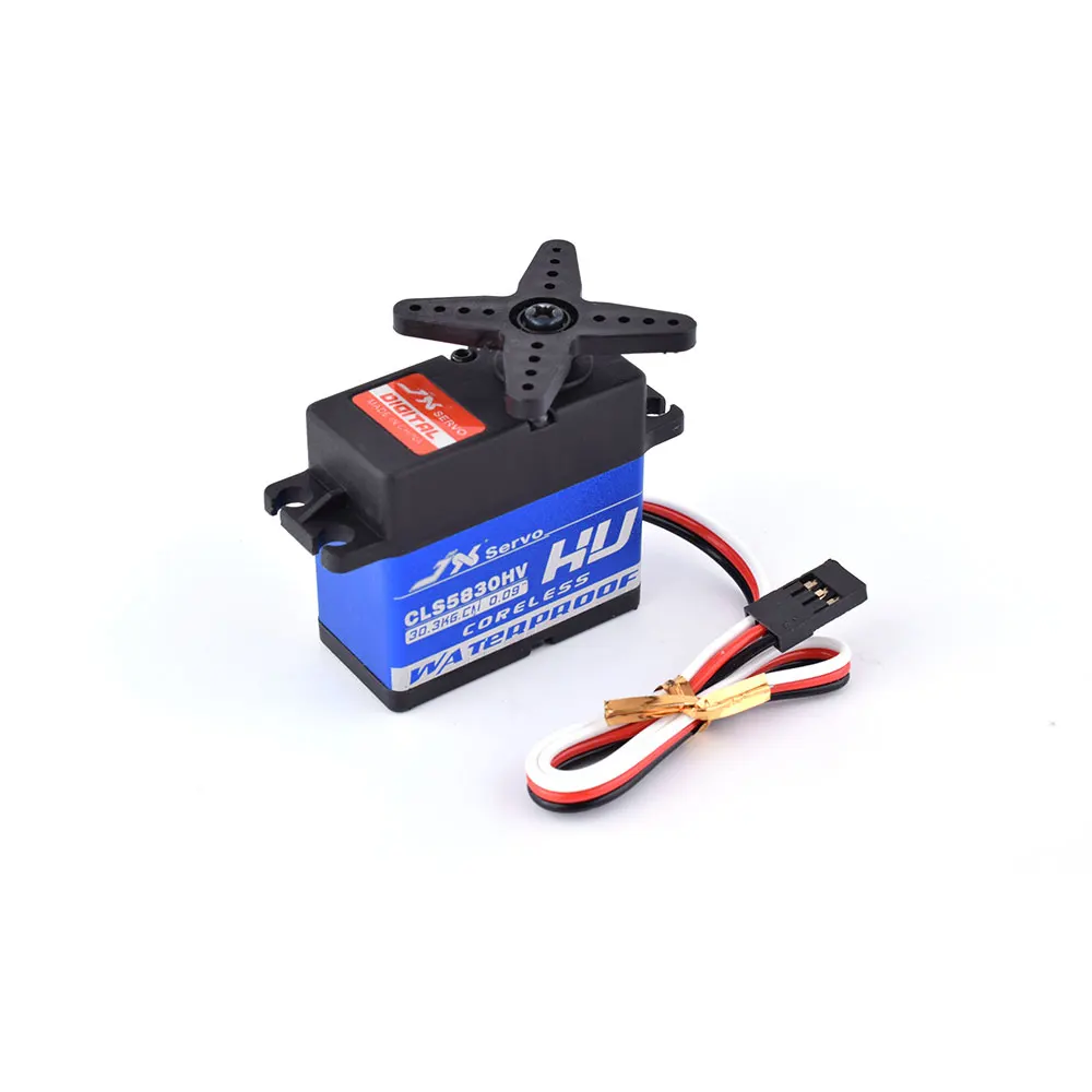 JX CLS5830HV 30 кг цельнометаллический Водонепроницаемый HV без сердечника Servo Для Traxxas