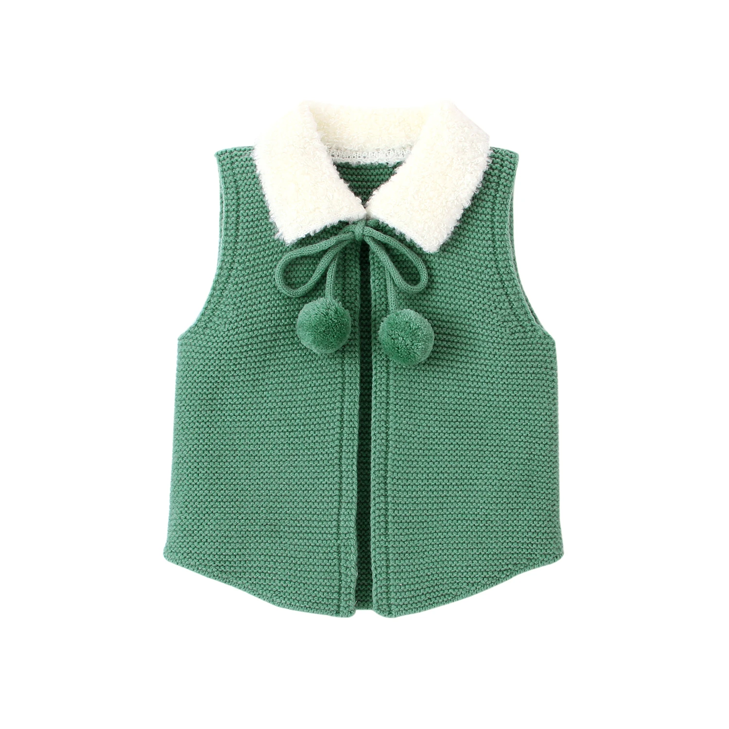 Детский вязаный жилет корейский свитер без рукавов для маленьких мальчиков и