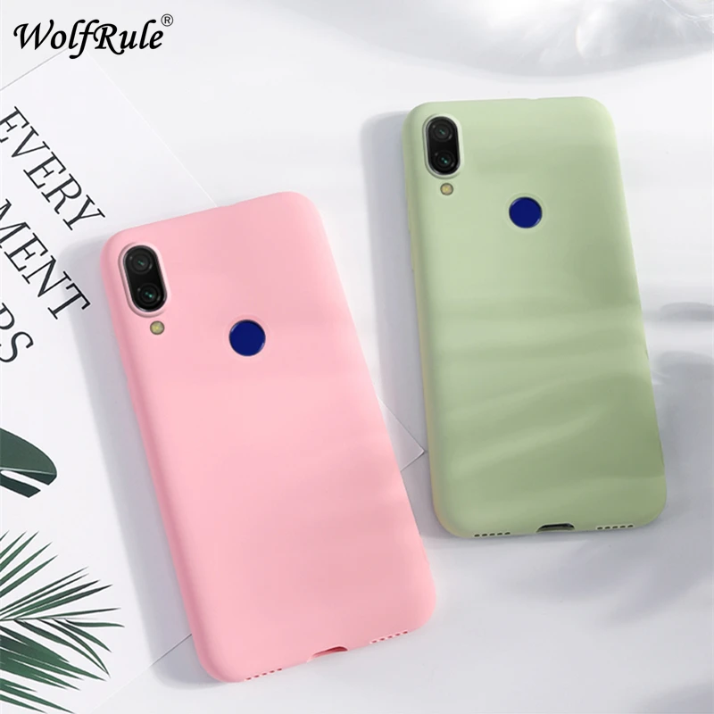 Чехол для Redmi 7 мягкий силиконовый чехол Xiaomi 7A телефона Note чехол|Бамперы| |