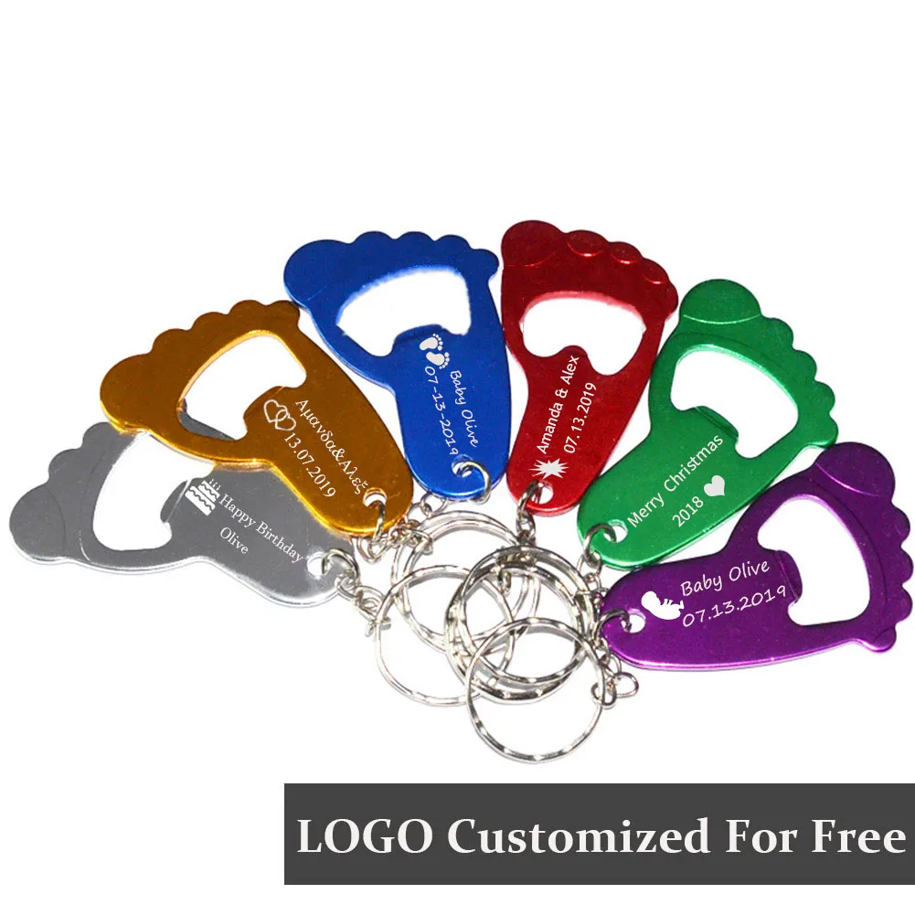 Ноги в форме алюминиевая открывалка для пивных бутылок портативный брелок