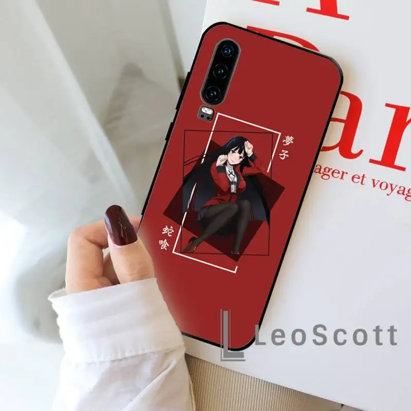 

Crazy Excitement Manga Kakegurui Phone Case For Huawei P20 P30 P40 lite Pro P Smart y7 2019 mate 20 nova 3 mate 20