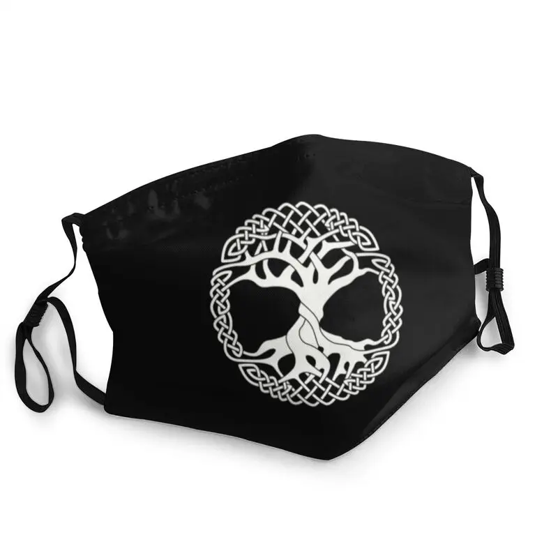 

Viking Древо жизни Yggdrasil многоразовый уход за кожей лица маска Для мужчин Для женщин Для мужчин норвежский викинг символ маска против пыли защи...
