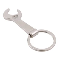 key shape stainless steel opener wrench keychain shape beer bottle opener small gift utility gadget