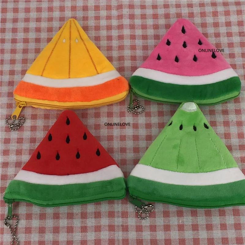 10 шт. сумочка для монет с фруктовым клубничным узором и сумочка-кошелек