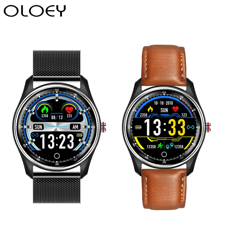 Новинка 2020 Модные Смарт часы с ЭКГ ФПГ электрокардиографом пульсометр