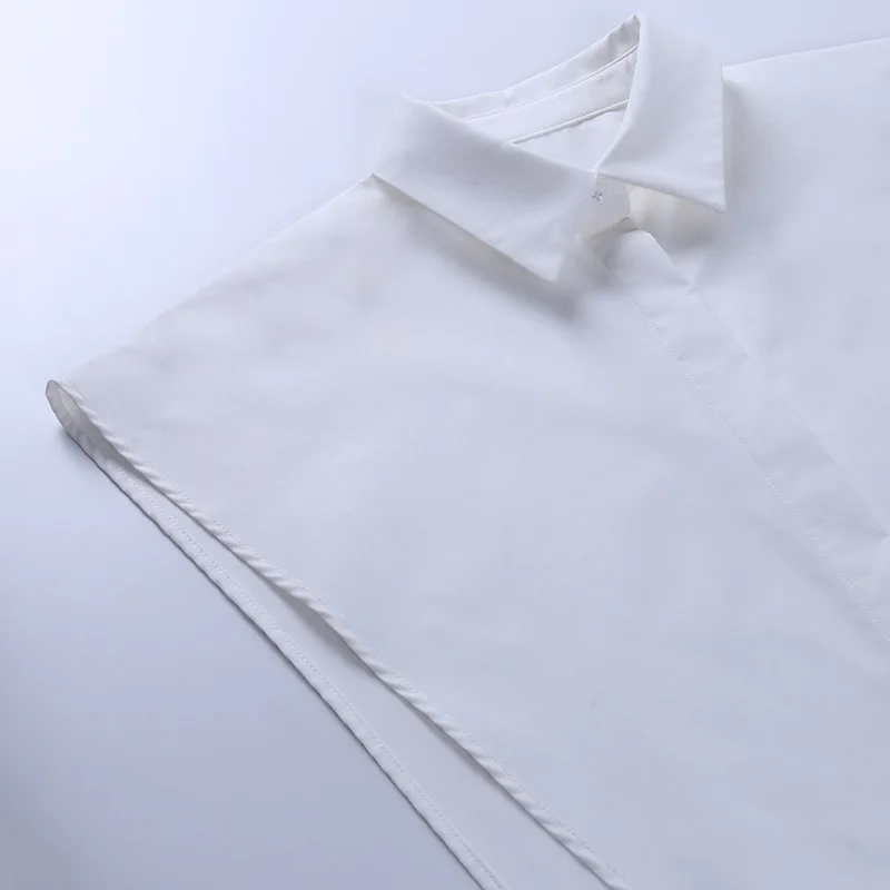 

Women Sexy Lapel Buttons Shirts Tops Solid Color Sexy Chic Sleeveless Cover Blouse