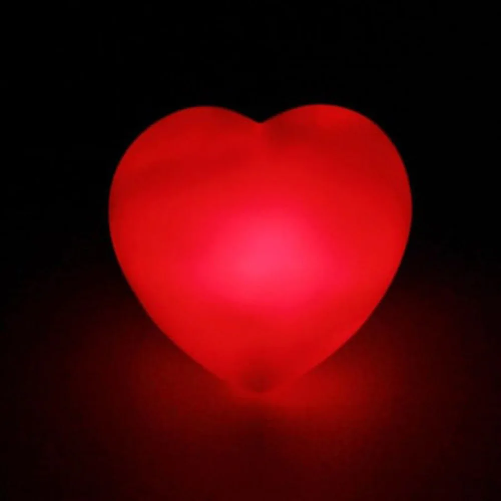 

Desktop Decor Red Heart Led Light Night Lamp